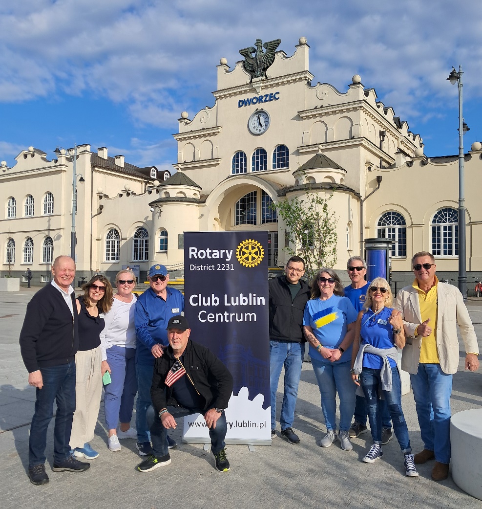 ROTARY Lublin Wizyta Amerykanow O