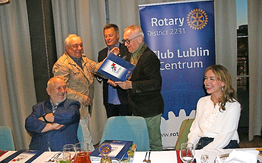 ROTARY LUBLIN Spotkanie imieninowe J