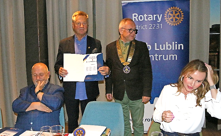 ROTARY LUBLIN Spotkanie imieninowe K