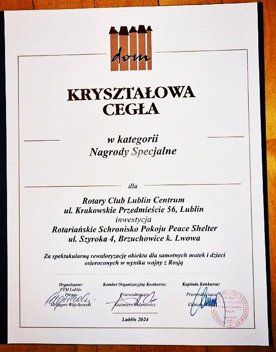 ROTARY Lublin Krysztalowa Cegla L