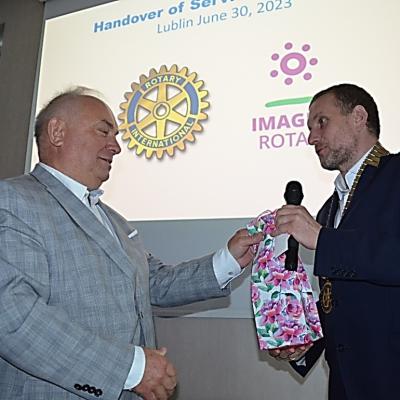 Rotary Lublin Przekazanie Sluzby 2023 D